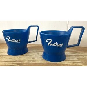 Vintage Sweetheart plastic cozy cup reusable holders advertising Fortune Shoes
